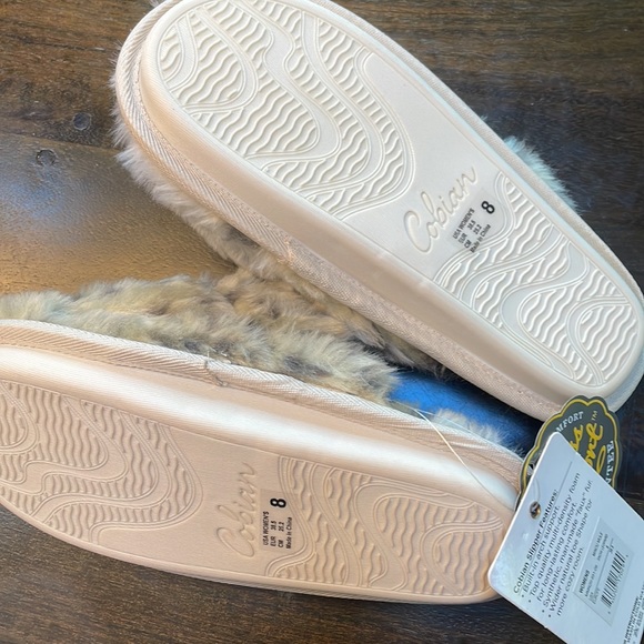 Cobian Minou Mule slippers- color is snow leopard - Picture 4 of 5